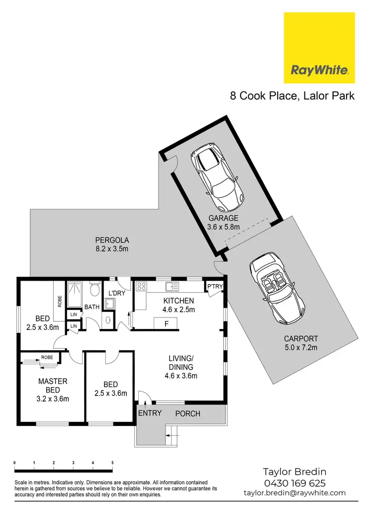 Floorplan of Homely house listing, 8 Cook Place, Lalor Park NSW 2147
