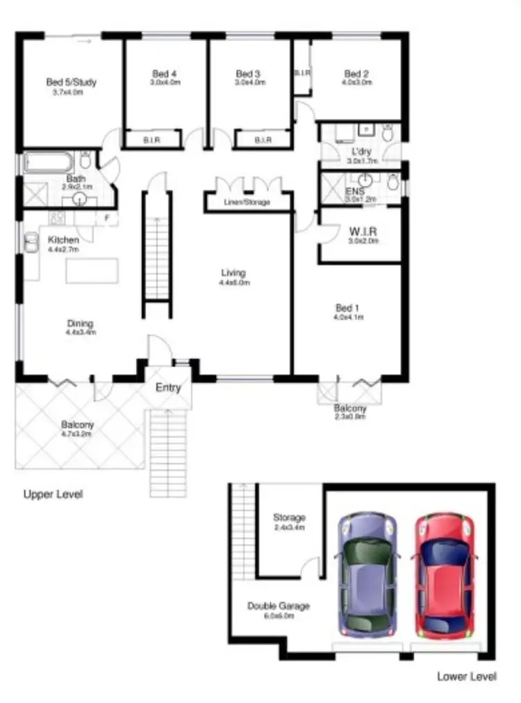 Floorplan of Homely house listing, 16 Kippax Place, Menai NSW 2234