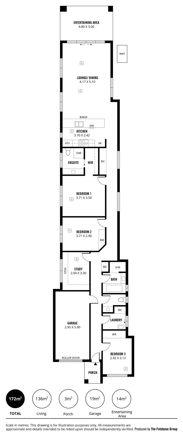 Floorplan of Homely house listing, 6A La Salle Court, Happy Valley SA 5159