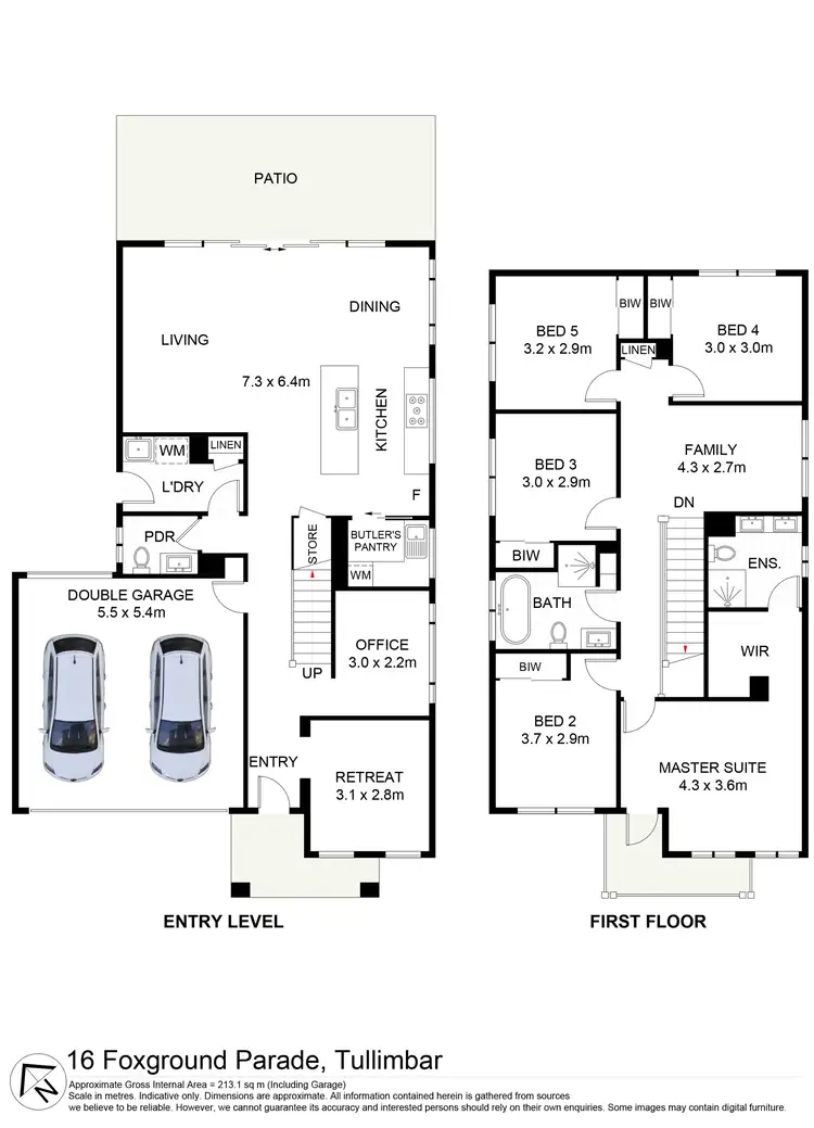Floorplan of Homely house listing, 16 Foxground Parade, Tullimbar NSW 2527
