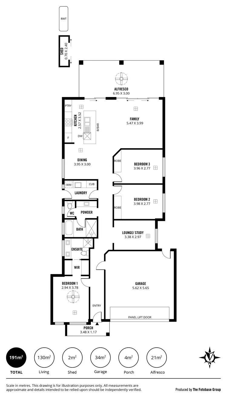 Floorplan of Homely house listing, 143 Trimmer Parade, Seaton SA 5023