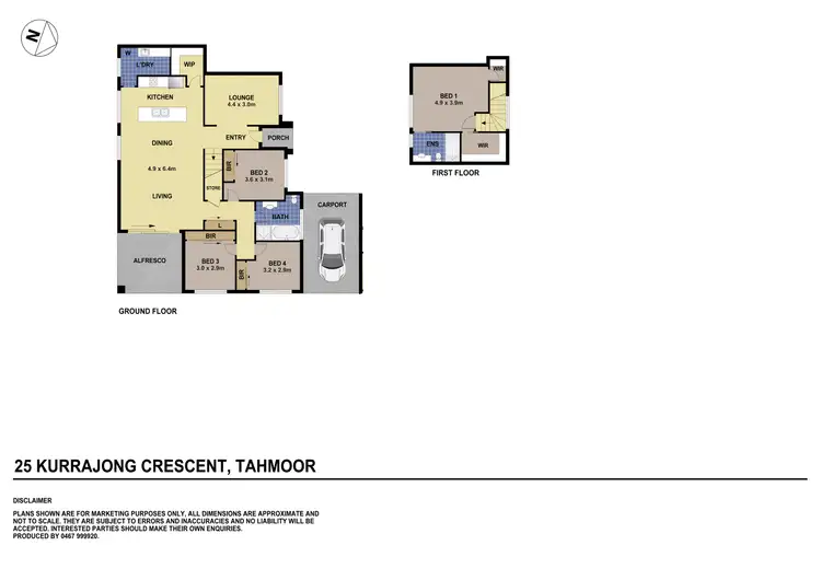 Floorplan of Homely house listing, 25 Kurrajong Crescent, Tahmoor NSW 2573
