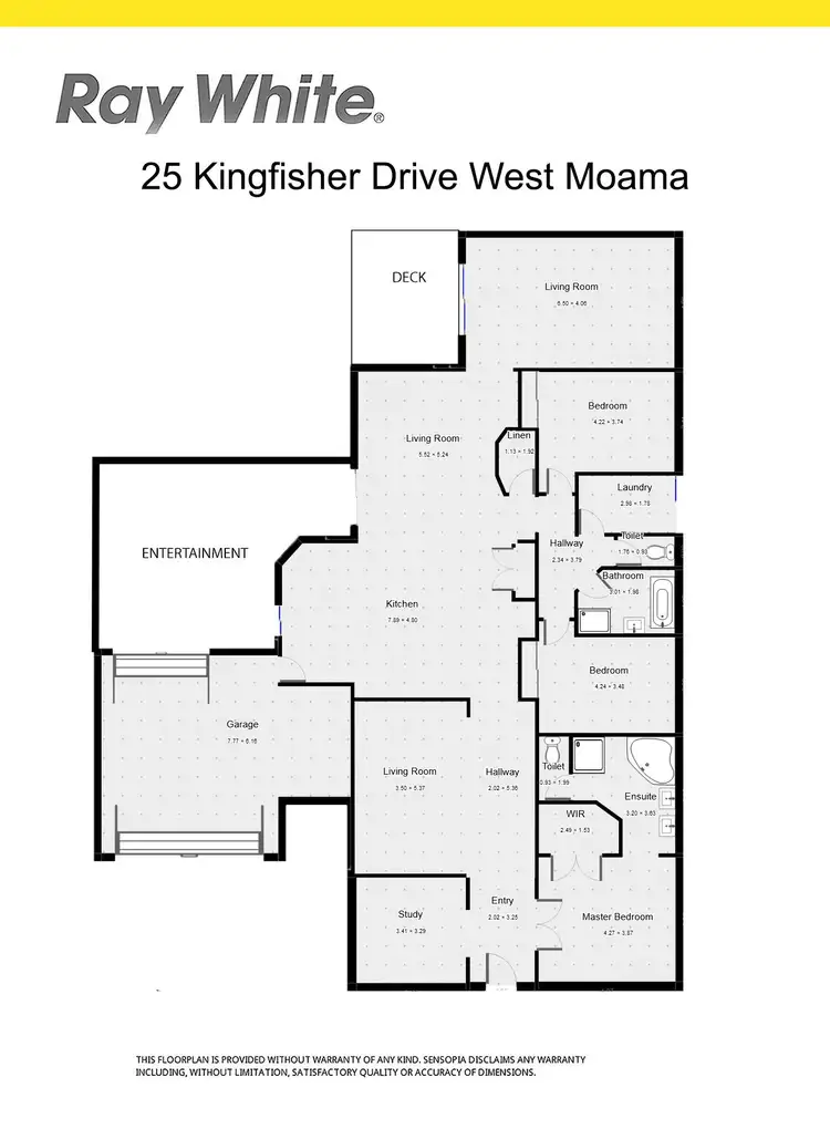 Floorplan of Homely house listing, 25 Kingfisher Drive West, Moama NSW 2731