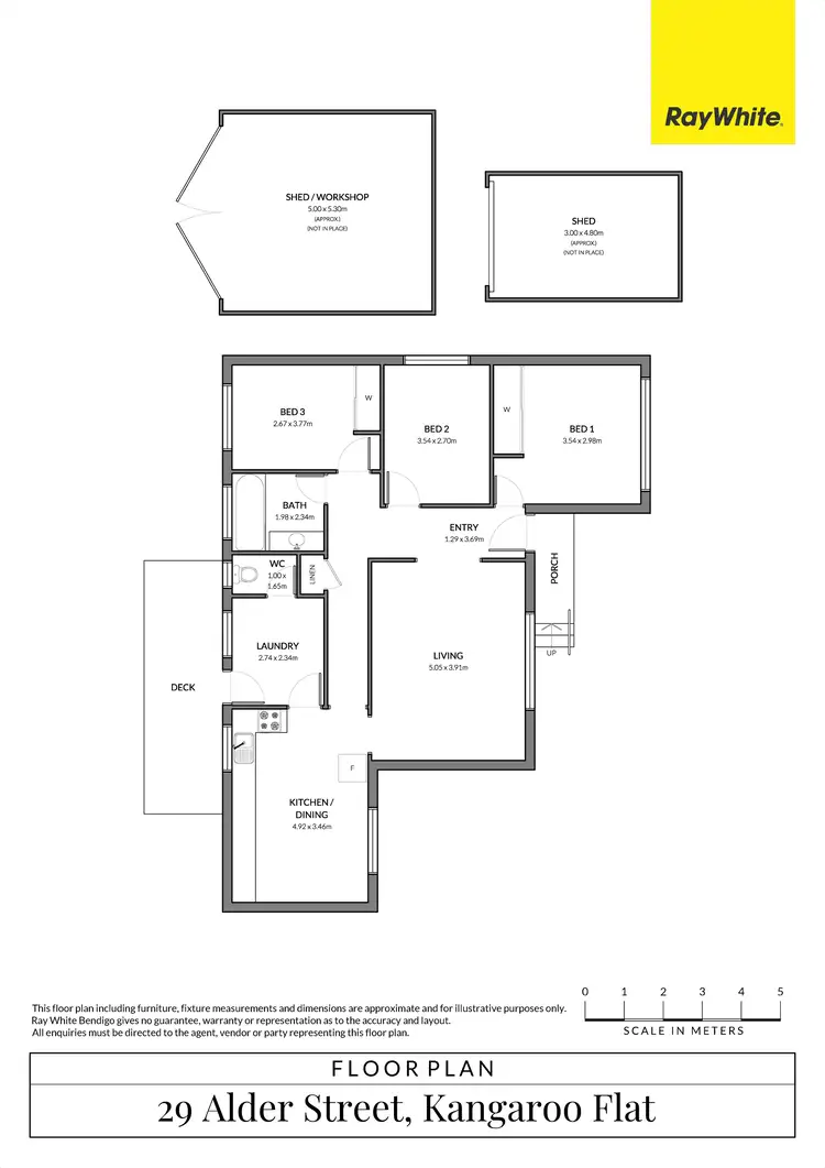 Floorplan of Homely house listing, 29 Alder Street, Kangaroo Flat VIC 3555