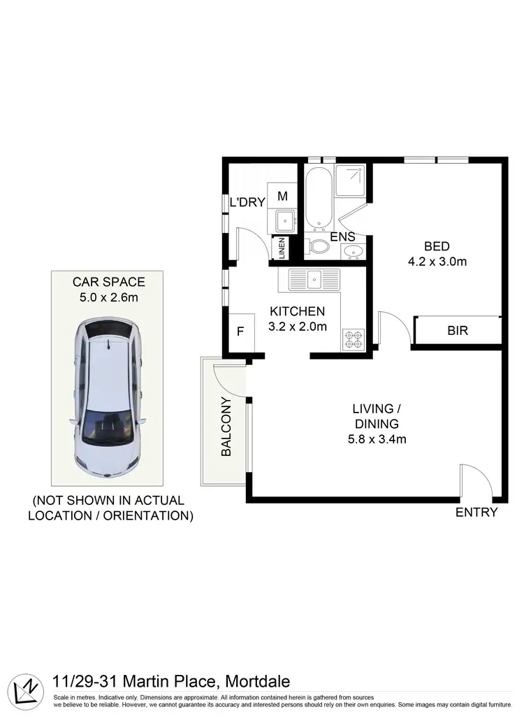 Floorplan of Homely unit listing, 11/29-31 Martin Place, Mortdale NSW 2223
