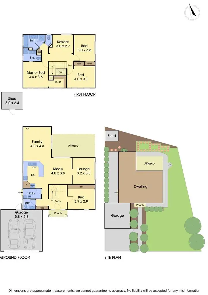Floorplan of Homely house listing, 26 Ester Drive, Mill Park VIC 3082