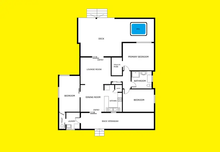 Floorplan of Homely house listing, 34 River Road, Pomona NSW 2648