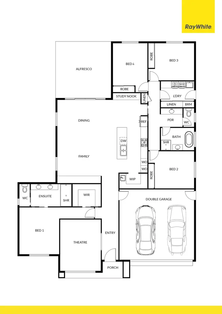 Floorplan of Homely house listing, 2 Mayne Boulevard, Irymple VIC 3498