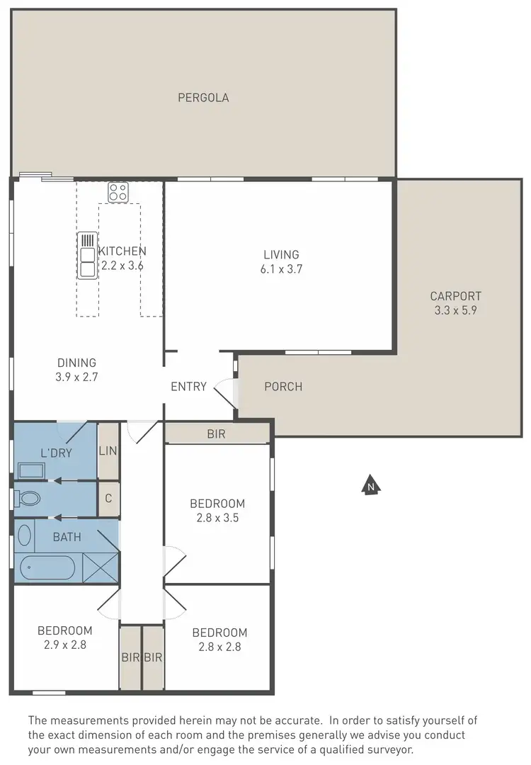 Floorplan of Homely house listing, 18 Harrier Street, Werribee VIC 3030
