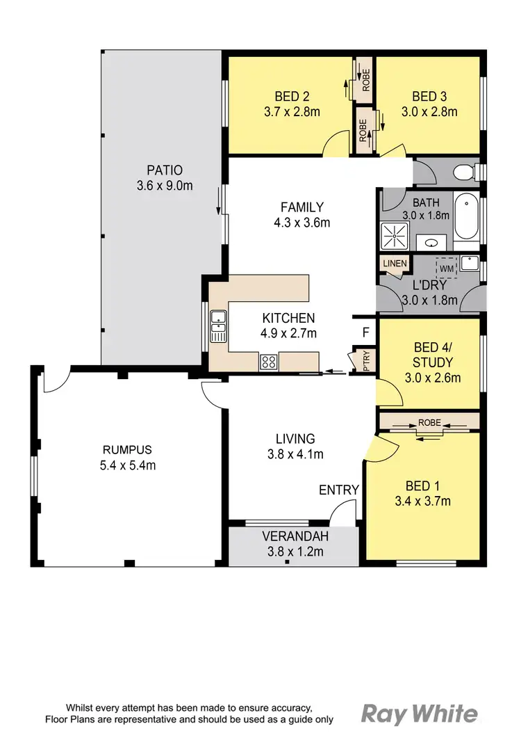 Floorplan of Homely house listing, 14 Yungaba Place, Bracken Ridge QLD 4017