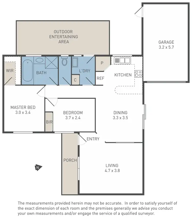Floorplan of Homely unit listing, 8/183 Shaws Road, Werribee VIC 3030