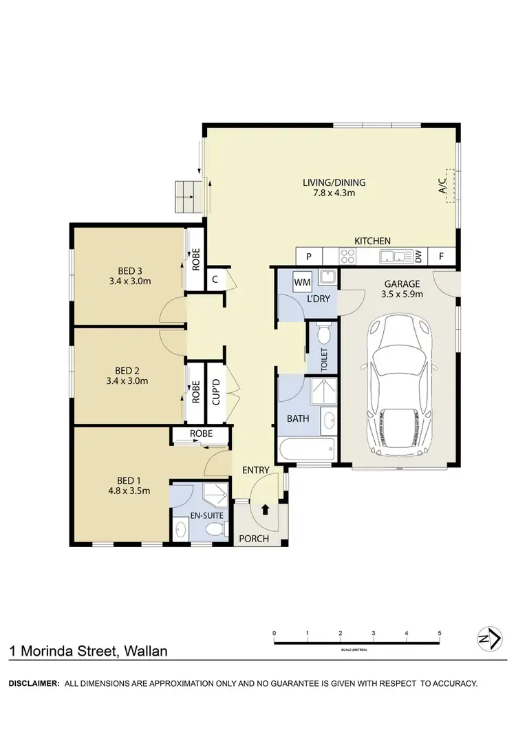 Floorplan of Homely house listing, 1 Morinda Street, Wallan VIC 3756