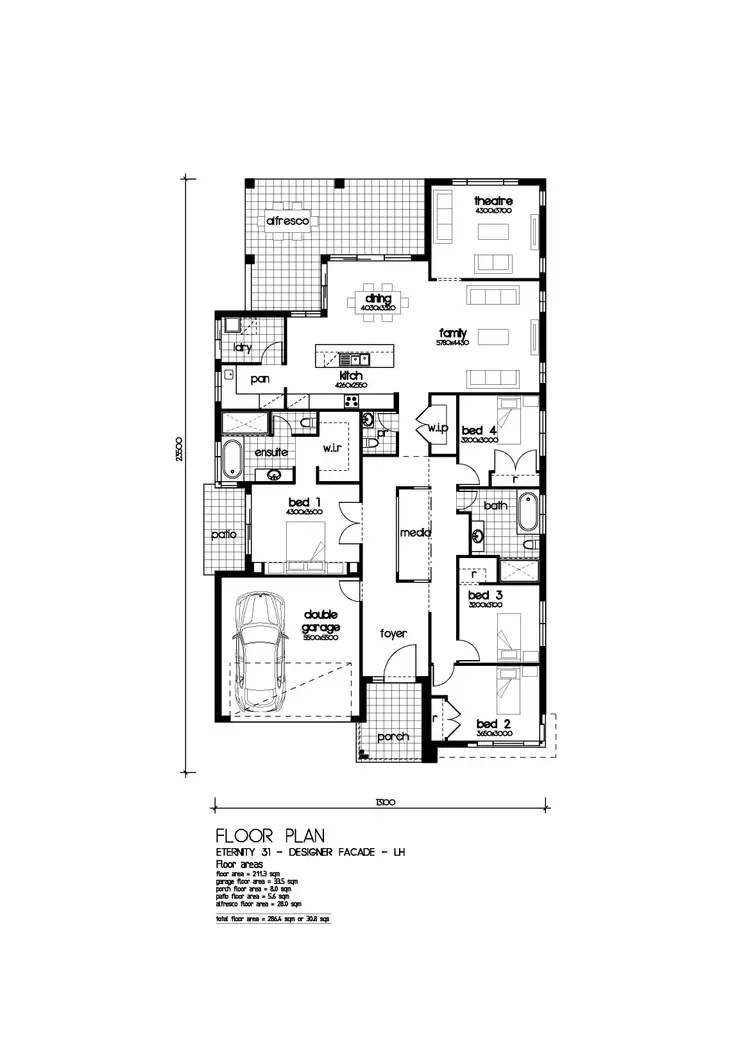 Floorplan of Homely house listing, 30 Virginia Road, Hamlyn Terrace NSW 2259