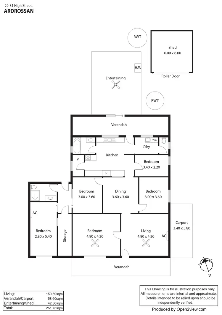 Floorplan of Homely house listing, 29-31 High Street, Ardrossan SA 5571