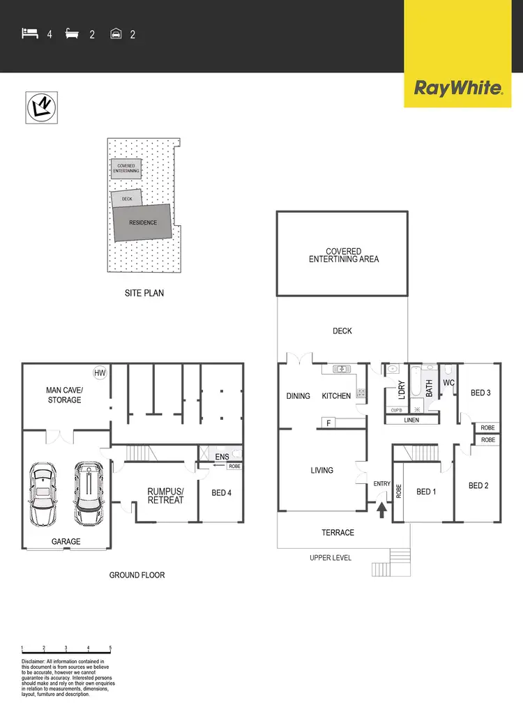Floorplan of Homely house listing, 10 Gidabal Street, Aranda ACT 2614