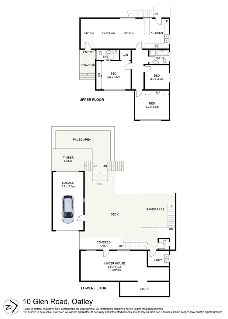 Floorplan of Homely house listing, 10 Glen Road, Oatley NSW 2223