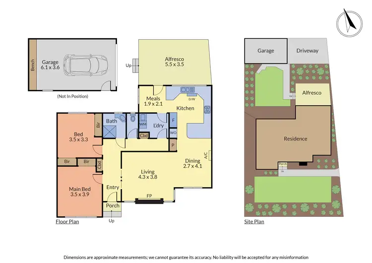 Floorplan of Homely house listing, 1/25 Myrtle Street, Bayswater VIC 3153