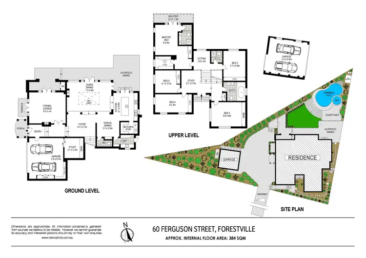 Floorplan of Homely house listing, 60 Ferguson Street, Forestville NSW 2087