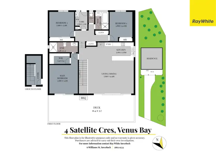 Floorplan of Homely house listing, 4 Satellite Crescent, Venus Bay VIC 3956