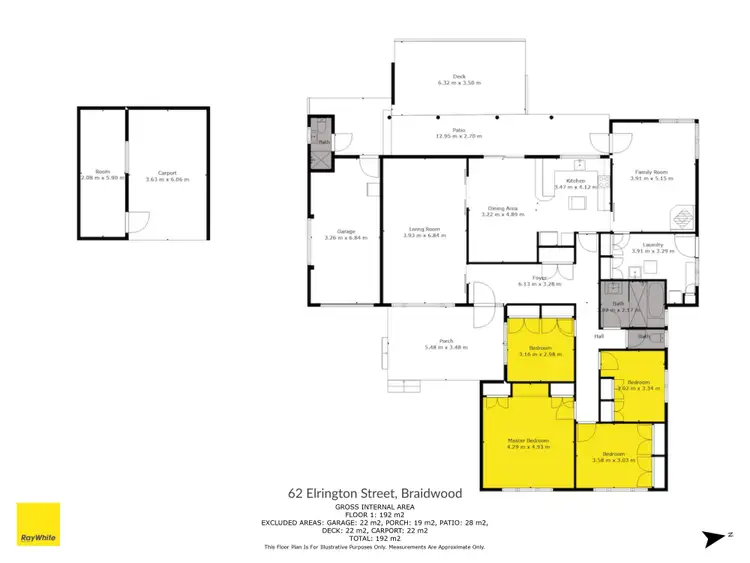 Floorplan of Homely house listing, 62 Elrington Street, Braidwood NSW 2622