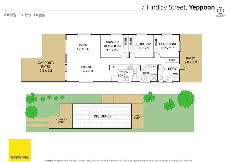 Floorplan of Homely house listing, 7 Findlay Street, Yeppoon QLD 4703