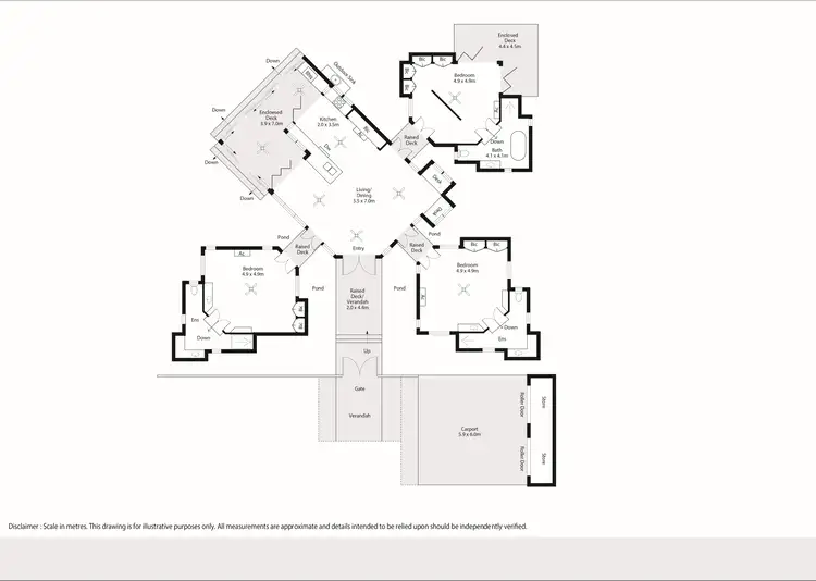 Floorplan of Homely house listing, 33 Kapang Drive, Cable Beach WA 6726