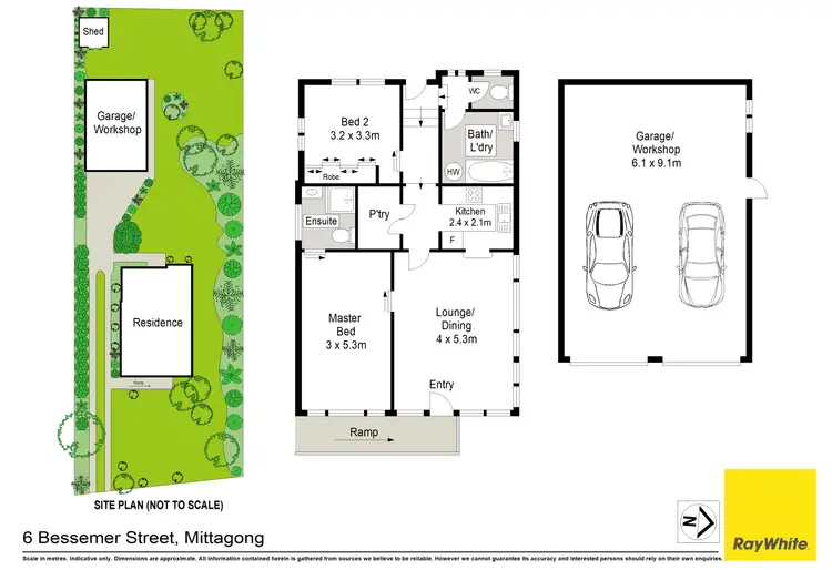 Floorplan of Homely house listing, 6 Bessemer Street, Mittagong NSW 2575