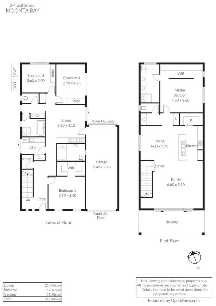 Floorplan of Homely house listing, 1/2-4 Gulf Street, Moonta Bay SA 5558