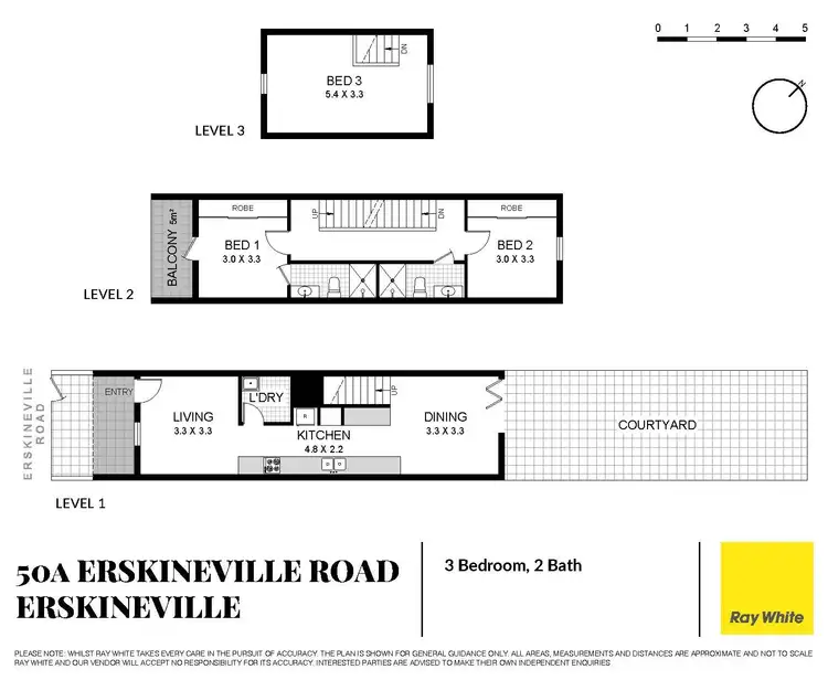 Floorplan of Homely house listing, 50a Erskineville Road, Erskineville NSW 2043