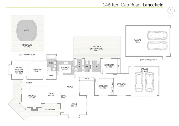 Floorplan of Homely house listing, 146 Red Gap Road, Lancefield VIC 3435