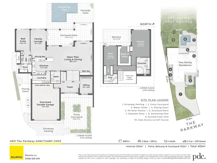 Floorplan of Homely house listing, 4631 The Parkway, Sanctuary Cove QLD 4212