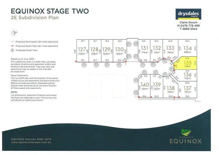 Floorplan of Homely land listing, 135 Grocott Road, Marulan NSW 2579