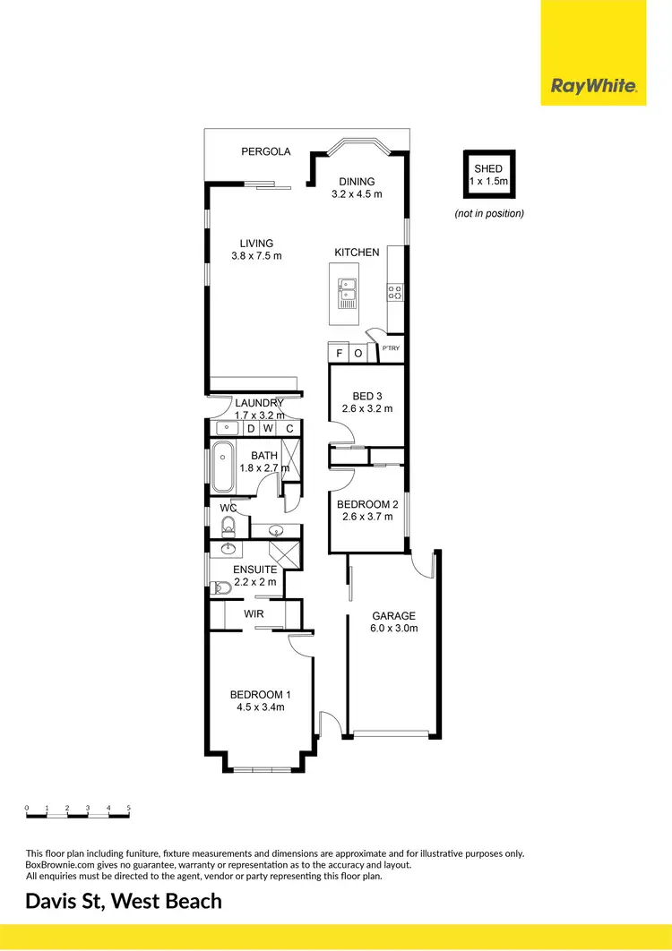 Floorplan of Homely house listing, 23 Davis Street, West Beach SA 5024
