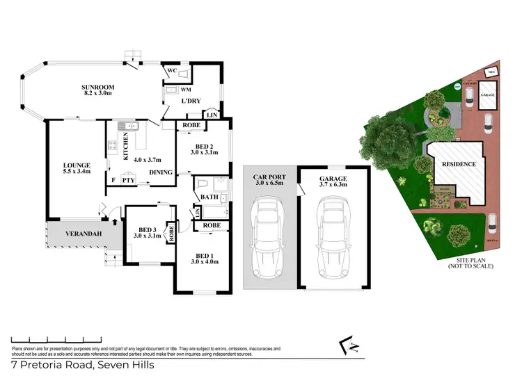 Floorplan of Homely house listing, 7 Pretoria Road, Seven Hills NSW 2147