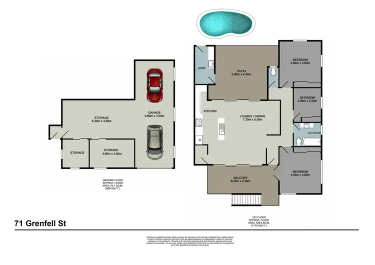 Floorplan of Homely house listing, 71 Grenfell Street, Mount Gravatt East QLD 4122