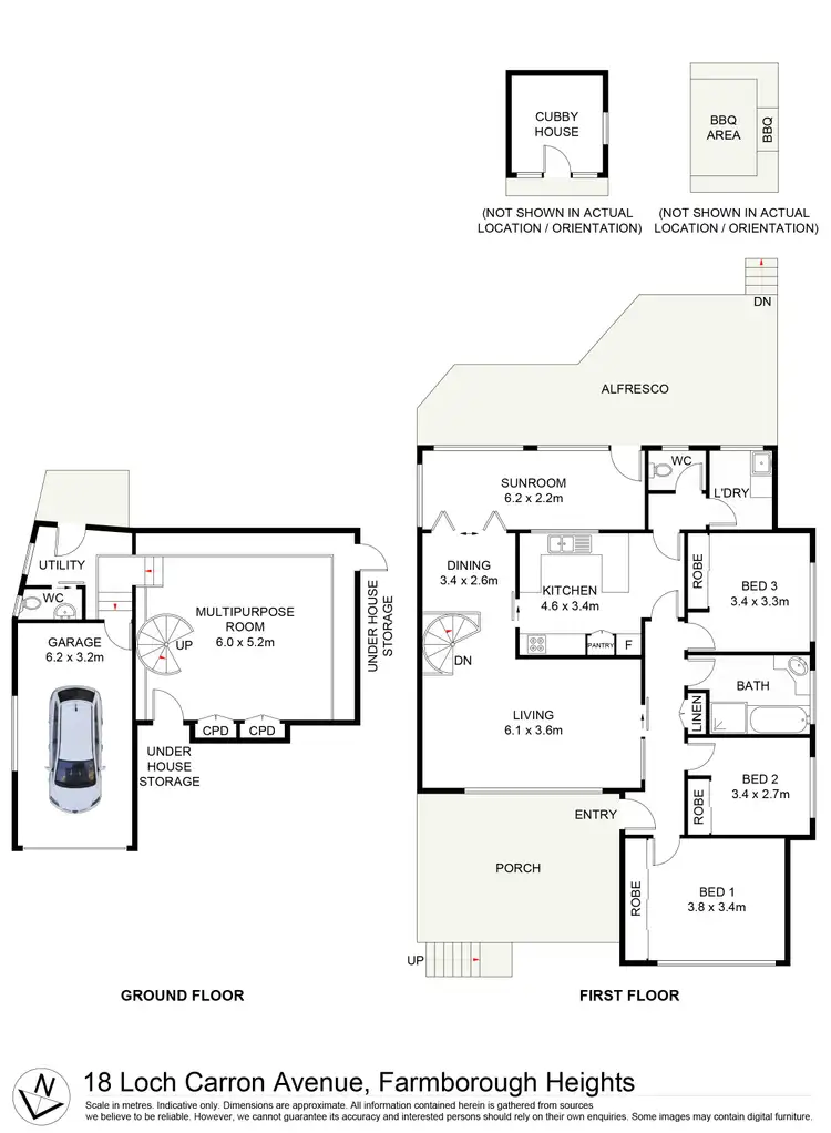 Floorplan of Homely house listing, 18 Loch Carron Avenue, Farmborough Heights NSW 2526