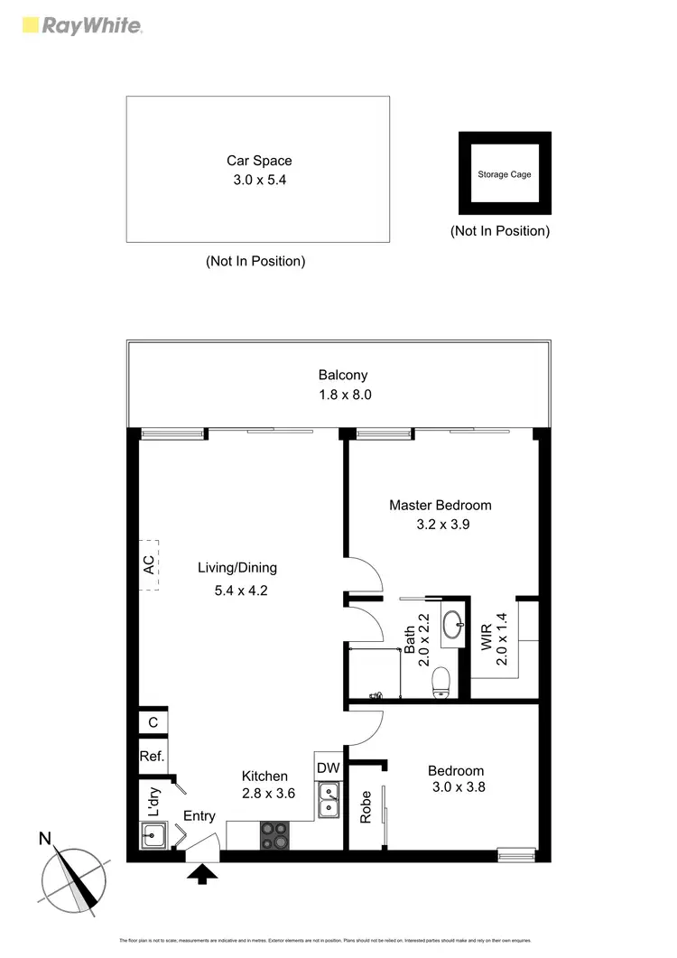 Floorplan of Homely apartment listing, 201/38 Playne Street, Frankston VIC 3199