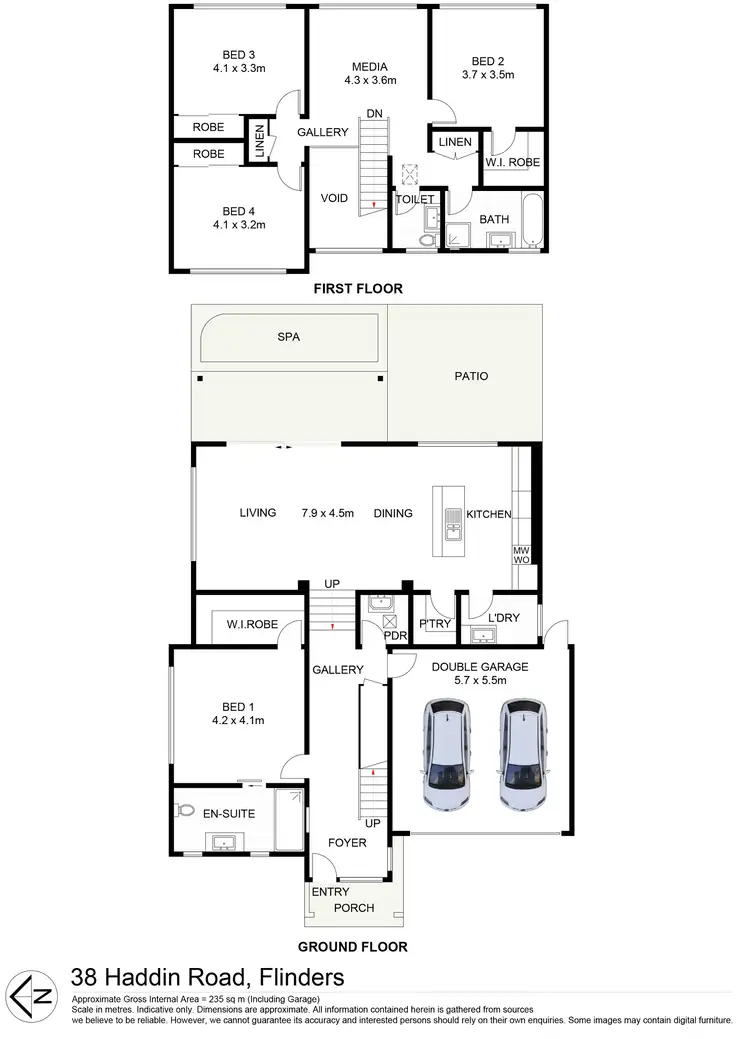 Floorplan of Homely house listing, 38 Haddin Road, Flinders NSW 2529