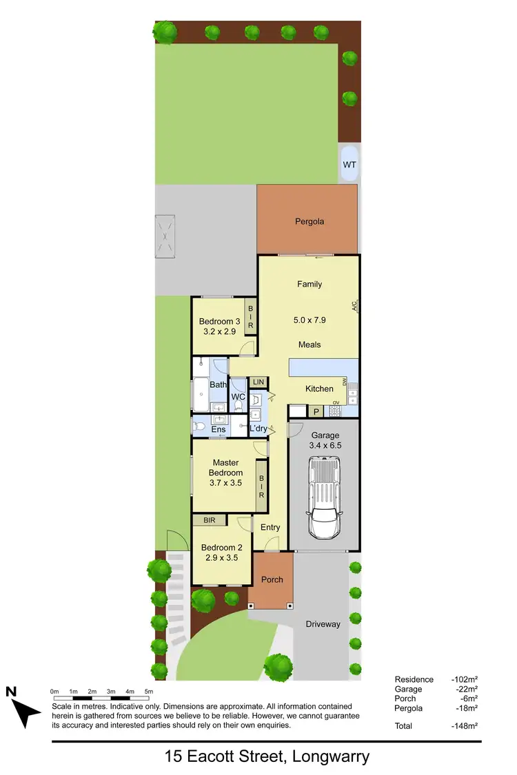 Floorplan of Homely house listing, 15 Eacott Street, Longwarry VIC 3816