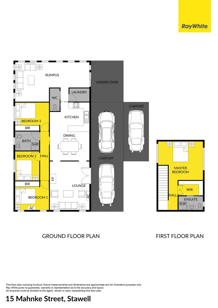 Floorplan of Homely house listing, 15 Mahnke Street, Stawell VIC 3380
