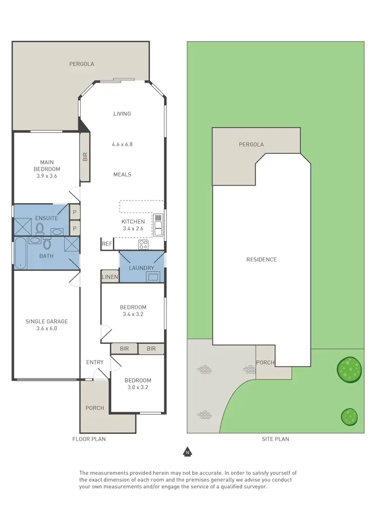 Floorplan of Homely house listing, 95 Honour Avenue, Wyndham Vale VIC 3024