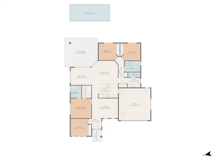 Floorplan of Homely house listing, 28 Desgrand Street, Emerald QLD 4720
