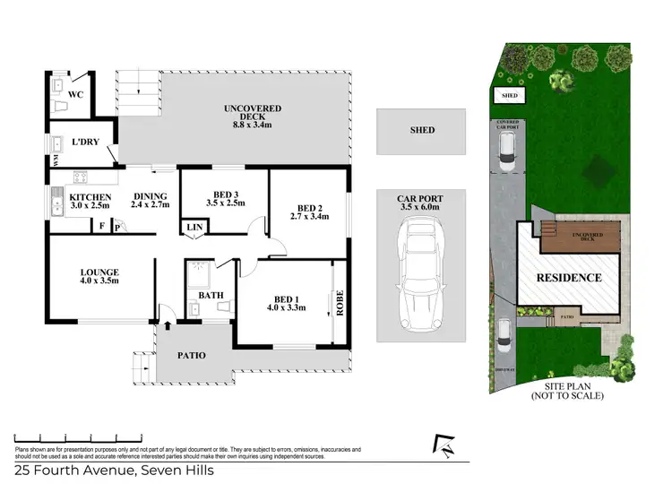 Floorplan of Homely house listing, 25 Fourth Avenue, Seven Hills NSW 2147
