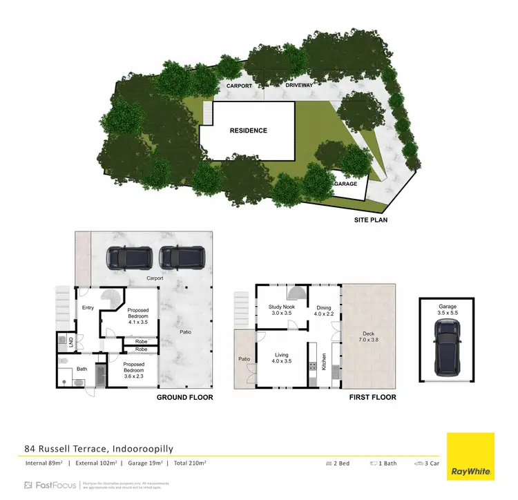 Floorplan of Homely house listing, 84 Russell Terrace, Indooroopilly QLD 4068