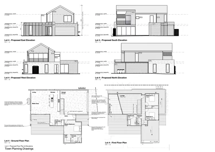 Floorplan of Homely house listing, 4 Perry Lane, Nagambie VIC 3608