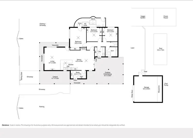 Floorplan of Homely house listing, 6 Matthews Road, Cable Beach WA 6726