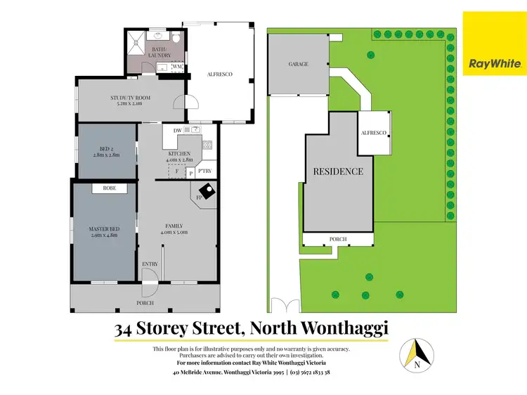 Floorplan of Homely house listing, 34 Storey Street, Wonthaggi VIC 3995