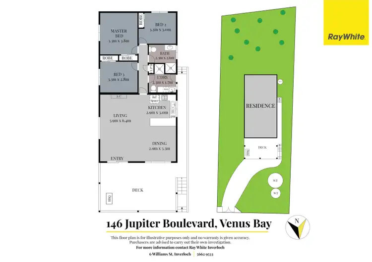 Floorplan of Homely house listing, 146 Jupiter Boulevard, Venus Bay VIC 3956
