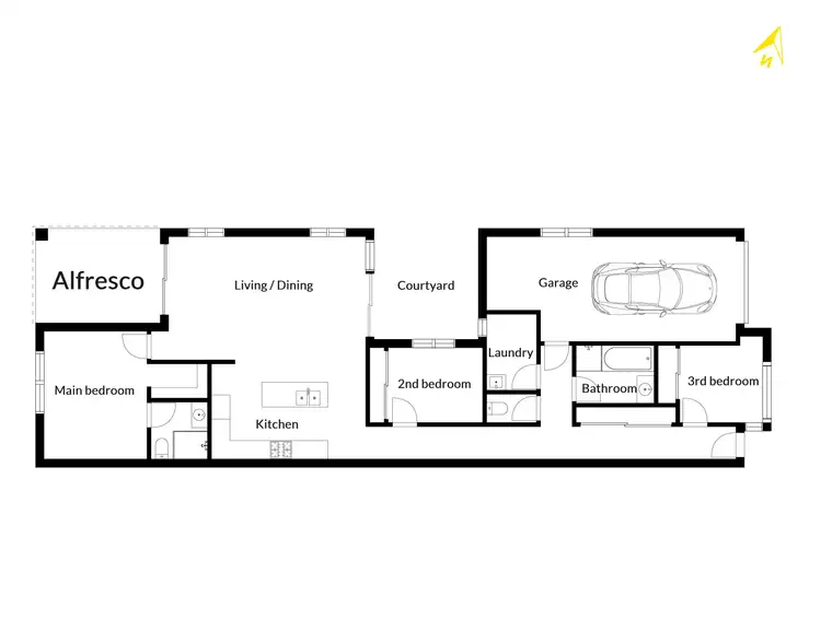 Floorplan of Homely house listing, 2/24 Matchless Avenue, Goulburn NSW 2580