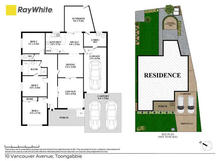 Floorplan of Homely house listing, 10 Vancouver Avenue, Toongabbie NSW 2146